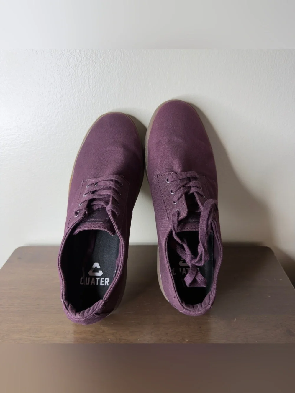 Cuater by Travis Mathew Kruzers Burgundy Sneakers Sz 11 mens
